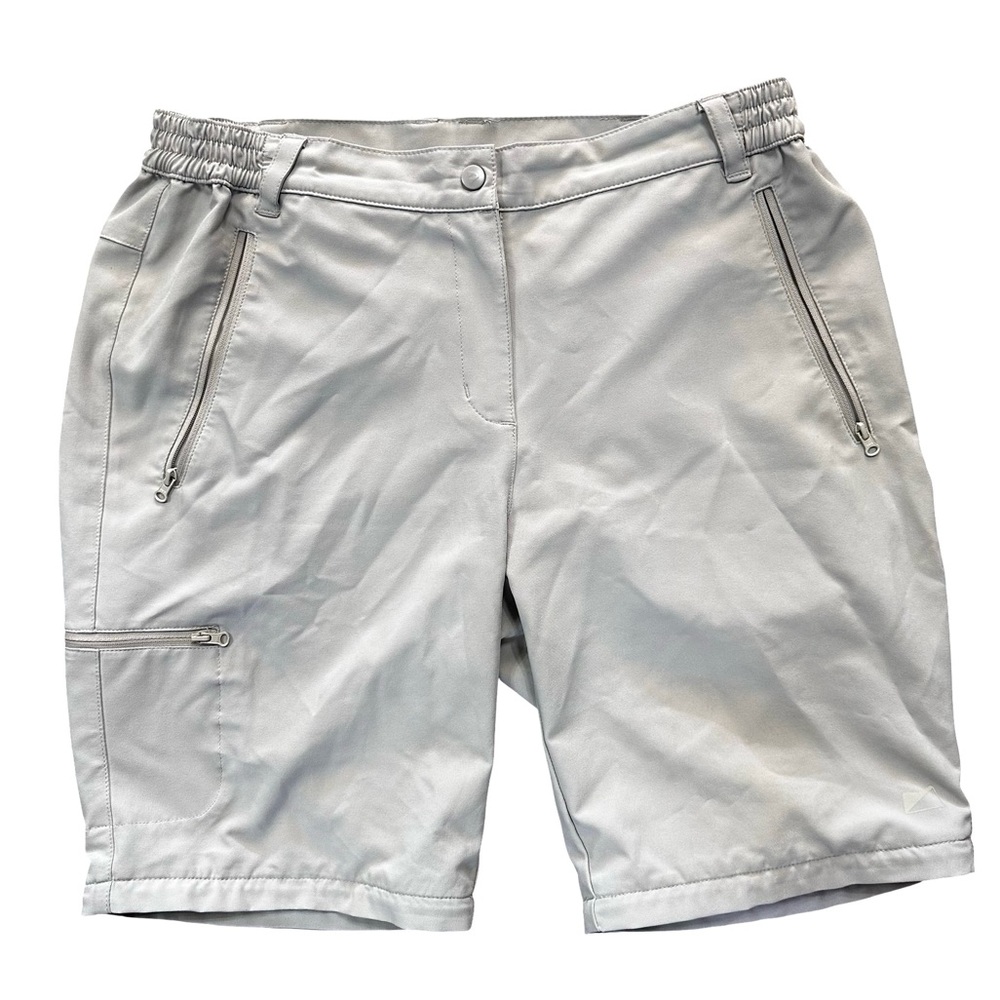 Outdoor Ventures Khaki Shorts Size 12 Gorpcore Outdoor Sporty Hiking Athletic